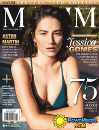 Maxim Australia # 75, October 2017 magazine back issue cover image