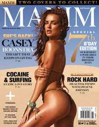 Maxim Australia # 85, August 2018 magazine back issue cover image