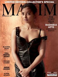 Maxim India November 2018 magazine back issue