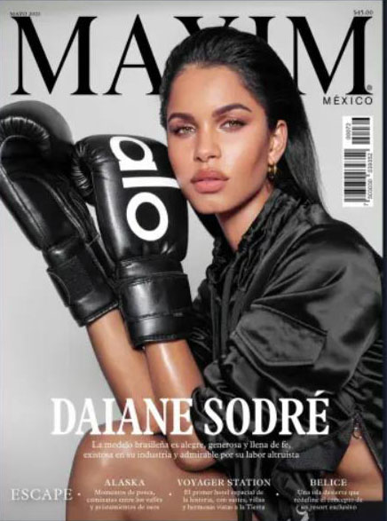 Maxim (Mexico) May 2021 magazine back issue Maxim (Mexico) magizine back copy 