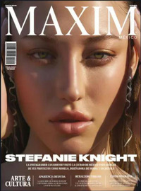 Stefanie Knight magazine cover appearance Maxim (Mexico) May 2019