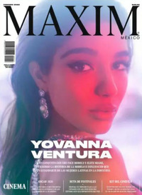 Anna Ventura magazine cover appearance Maxim (Mexico) February 2020