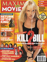 Maxim Goes to the Movies January 2004 magazine back issue