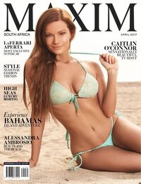 Maxim South Africa April 2017 Magazine Back Copies Magizines Mags