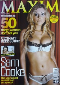 Maxim UK June 2007 magazine back issue