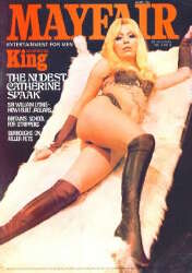 Mayfair Vol. 4 # 9 magazine back issue Mayfair magizine back copy Mayfair Vol. 4 # 9 Vintage Adult Magazine Back Issue Published by Paul Raymond Publishing Group. Covergirl Rita Reaumur.