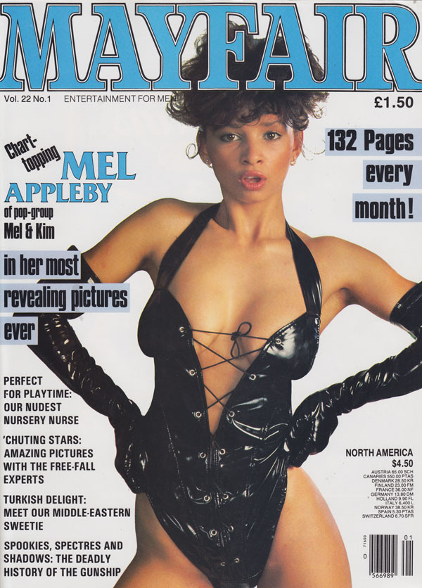 Mayfair Vol. 22 # 1 magazine back issue Mayfair magizine back copy uk xxx magazine 1987 back issues of mayfair revealing photos naughty pictorials tight pussy spreads 