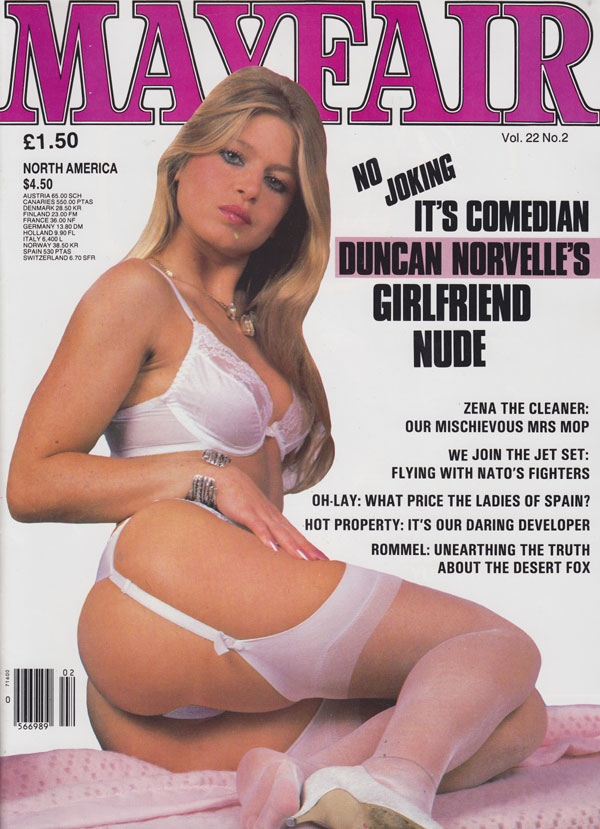 Mayfair Vol. 22 # 2 magazine back issue Mayfair magizine back copy hot porn magazine mayfair 1987 back issues sexy nude babes erotic pictorials dirty spreads fetish ki