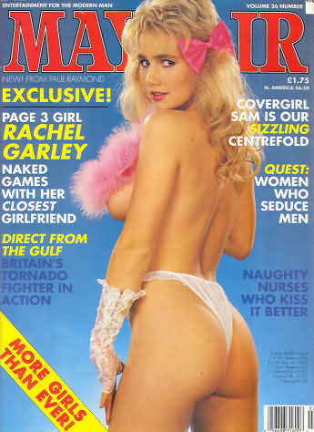 Mayfair Vol. 26 # 2 magazine back issue Mayfair magizine back copy Mayfair Vol. 26 # 2 Adult Magazine Vintage Back Issue Published by Paul Raymond Publishing Group. Exclusive! Page 3 Girl Rachel Garley Naked Games With Her Closest Girlfriend.
