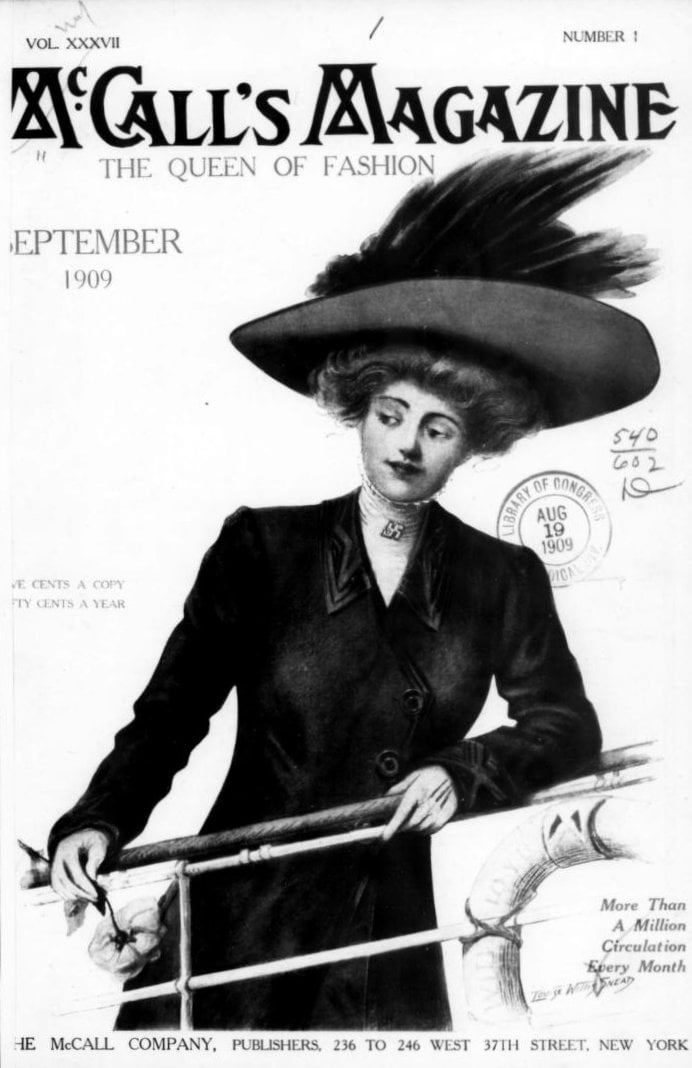 McCall's September 1909, , The Queen Of Fashion Magazine, McCall'