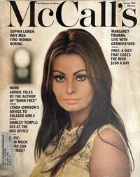 Sophia Loren magazine cover appearance McCall's January 1967