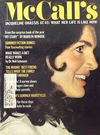 Jacqueline Onassis magazine cover appearance McCall's July 1974