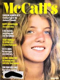 Caroline Kennedy magazine cover appearance McCall's November 1974