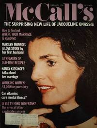 Jacqueline Onassis magazine cover appearance McCall's February 1976