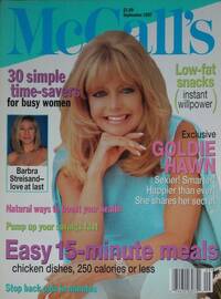 Goldie Hawn magazine cover appearance McCall's September 1997