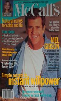 Mel Gibson magazine cover appearance McCall's February 1999