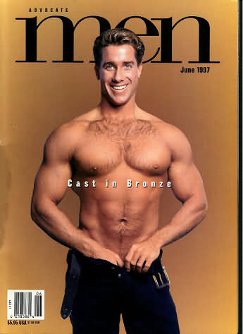 Men June 1997 magazine back issue Men magizine back copy 