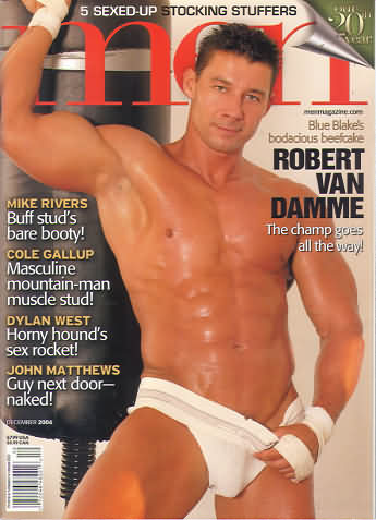Men December 2004 magazine back issue Men magizine back copy 