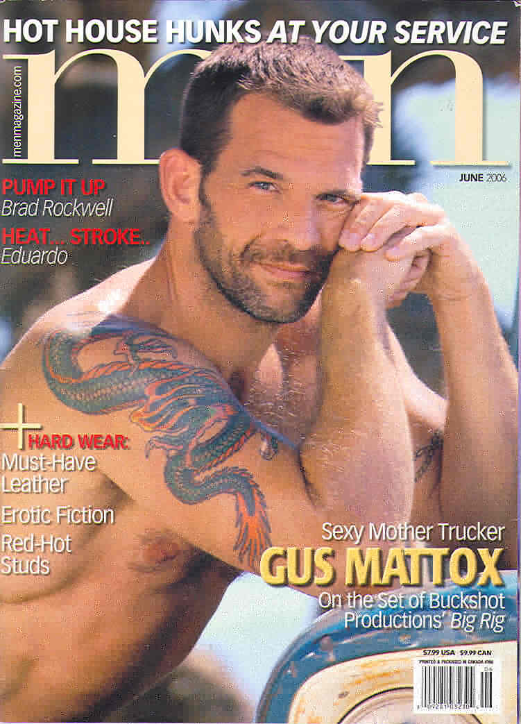 Men June 2006 magazine back issue Men magizine back copy 