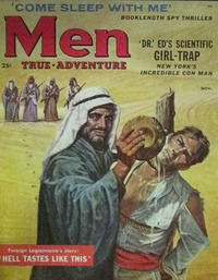 Men November 1957 magazine back issue cover image