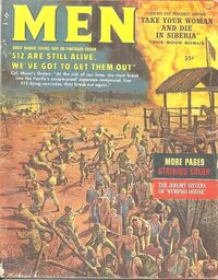 Men February 1959 Magazine Back Copies Magizines Mags
