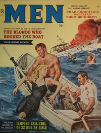 Aneta B magazine cover appearance Men April 1959