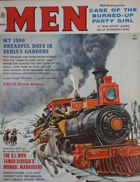 Men April 1960 Magazine Back Copies Magizines Mags