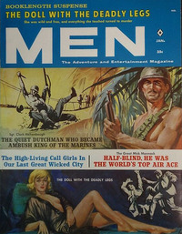 Men January 1962 magazine back issue cover image