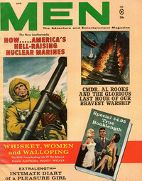 Men April 1962 magazine back issue cover image