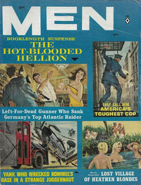 Men September 1963 Magazine Back Copies Magizines Mags