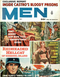 Men December 1963 magazine back issue cover image