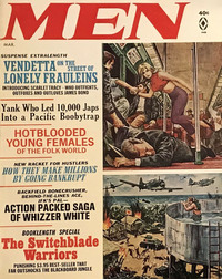 Men March 1966 magazine back issue cover image