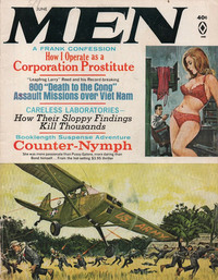 Men June 1966 magazine back issue cover image