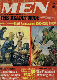 Men July 1967 magazine back issue cover image
