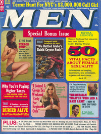 Men December 1972 magazine back issue cover image