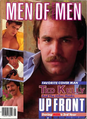 Men of Advocate Men January 1988 magazine back issue Men of Advocate Men magizine back copy 