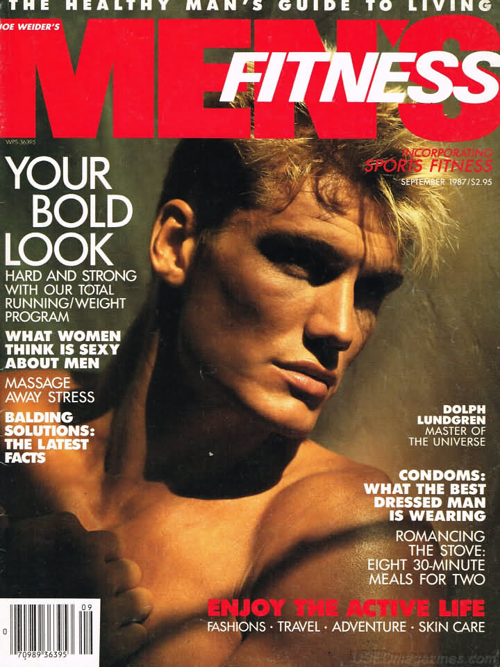 Men's Fitness September 1987 magazine back issue Men's Fitness magizine back copy Men's Fitness September 1987  Mens Magazine Back Issue Published by American Media. How the Best Man Wins. Your Bold Look.