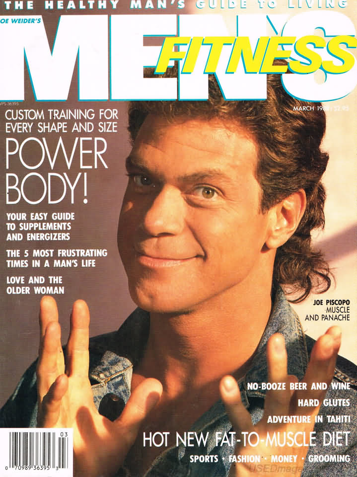 Men's Fitness March 1988 magazine back issue Men's Fitness magizine back copy Men's Fitness March 1988  Mens Magazine Back Issue Published by American Media. How the Best Man Wins. Custom Training For Every Shape And Size Power Body!.