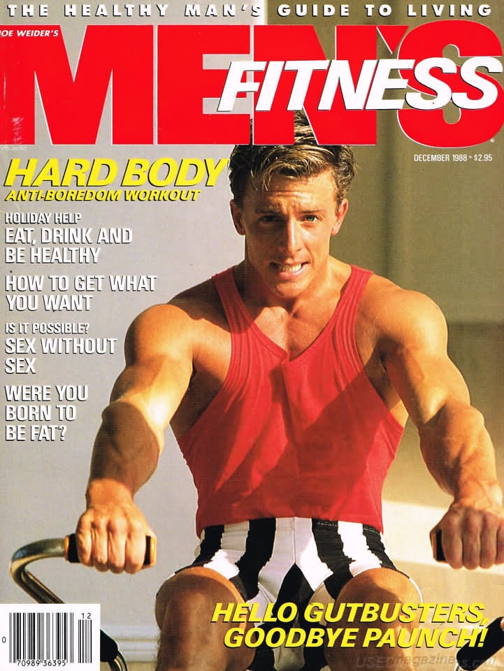 Men's Fitness December 1988 magazine back issue Men's Fitness magizine back copy Men's Fitness December 1988  Mens Magazine Back Issue Published by American Media. How the Best Man Wins. Holiday Help Eat, Drink And Be Healthy.