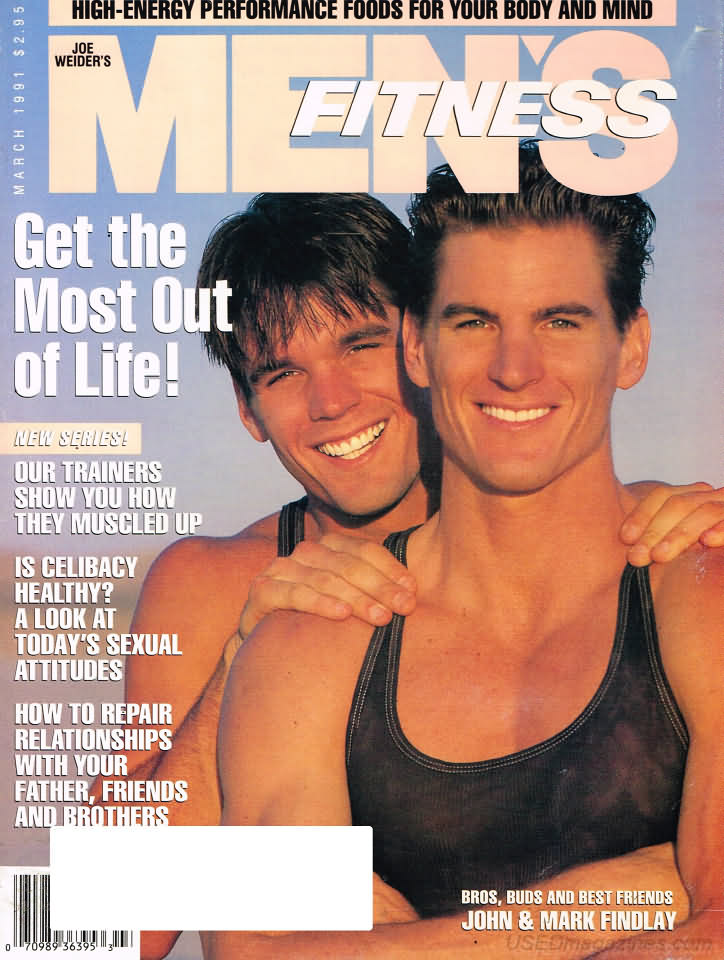 Men's Fitness March 1991 magazine back issue Men's Fitness magizine back copy Men's Fitness March 1991  Mens Magazine Back Issue Published by American Media. How the Best Man Wins. Get The Most Out Of Life!.