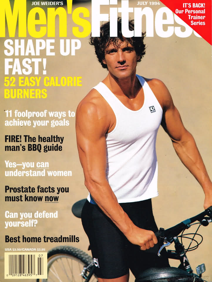 Men's Fitness July 1994 magazine back issue Men's Fitness magizine back copy Men's Fitness July 1994  Mens Magazine Back Issue Published by American Media. How the Best Man Wins. 11 Foolproof Ways To Achieve Your Goals.