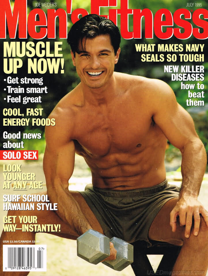 Men's Fitness July 1995 magazine back issue Men's Fitness magizine back copy Men's Fitness July 1995  Mens Magazine Back Issue Published by American Media. How the Best Man Wins. Muscle Up Now! Get Strong Train Smart Feel Great.