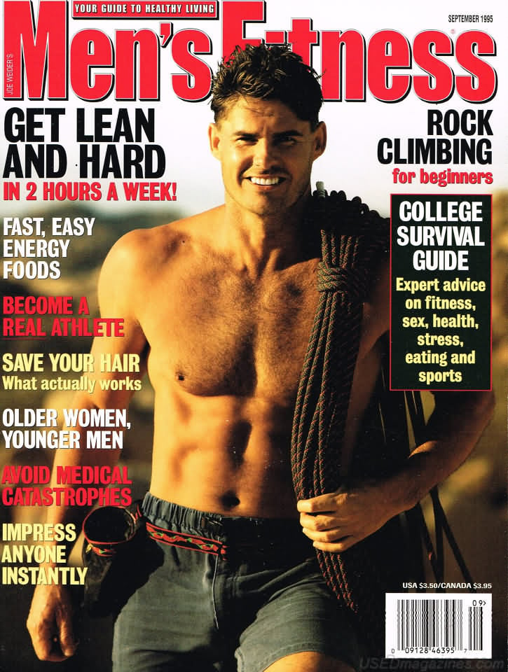 Men's Fitness September 1995 magazine back issue Men's Fitness magizine back copy Men's Fitness September 1995  Mens Magazine Back Issue Published by American Media. How the Best Man Wins. Get Lean And Hard In 2 Hours A Week!.