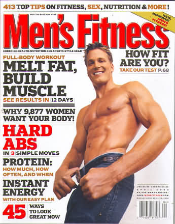 Men's Fitness April 2004 magazine back issue Men's Fitness magizine back copy Men's Fitness April 2004  Mens Magazine Back Issue Published by American Media. How the Best Man Wins. How Fit Are You? Take Our Test.