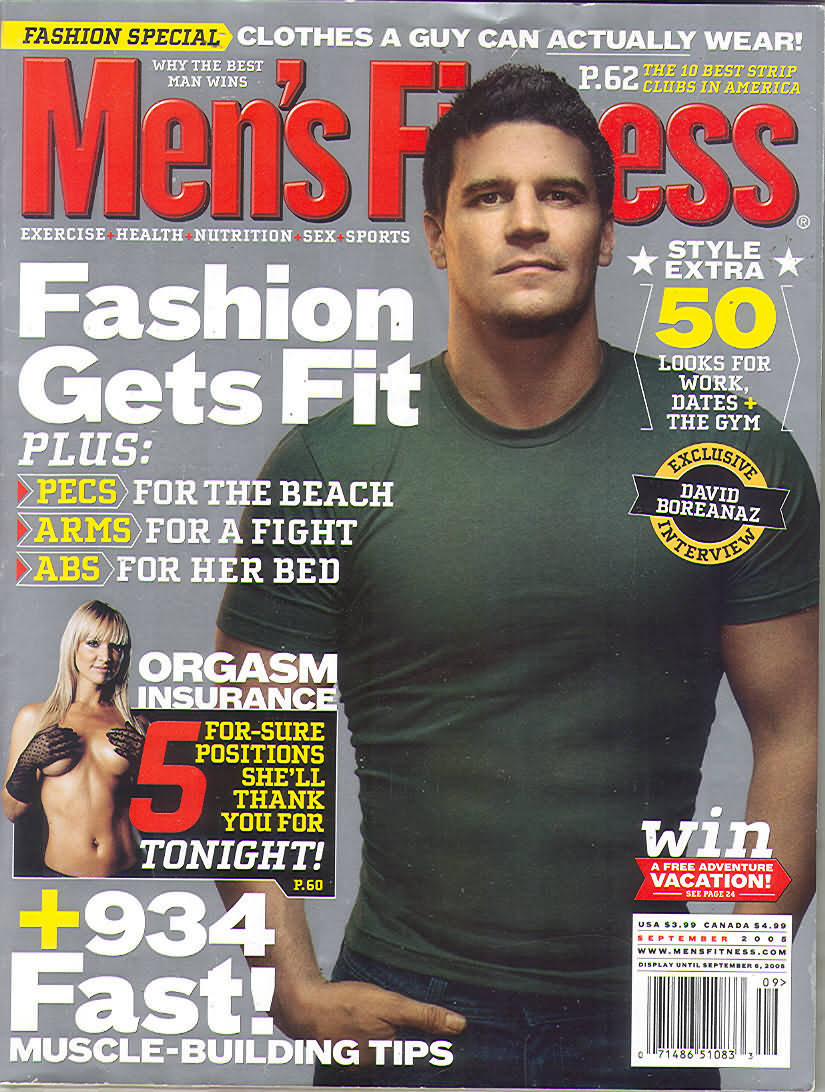 Men's Fitness September 2005 magazine back issue Men's Fitness magizine back copy Men's Fitness September 2005  Mens Magazine Back Issue Published by American Media. How the Best Man Wins. Fashion Gets Fit.