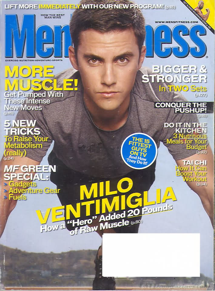 Men's Fitness October 2007 magazine back issue Men's Fitness magizine back copy Men's Fitness October 2007  Mens Magazine Back Issue Published by American Media. How the Best Man Wins. Bigger & Stronger In Two Sets.
