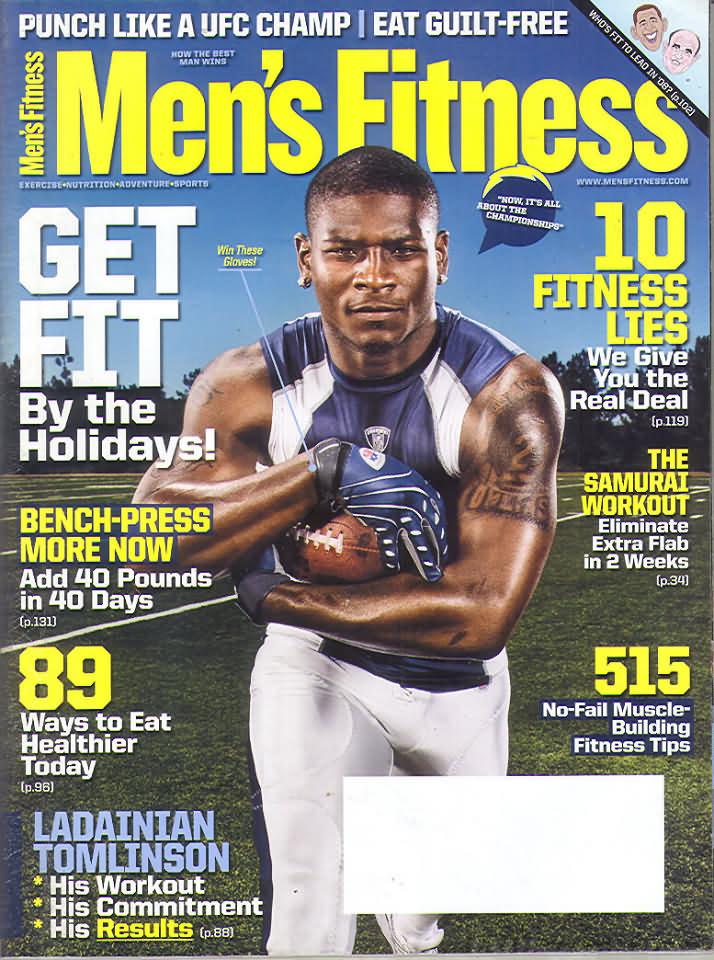 Men's Fitness November 2007 magazine back issue Men's Fitness magizine back copy Men's Fitness November 2007  Mens Magazine Back Issue Published by American Media. How the Best Man Wins. 10 Fitness Lies We Give You The Real Deal .