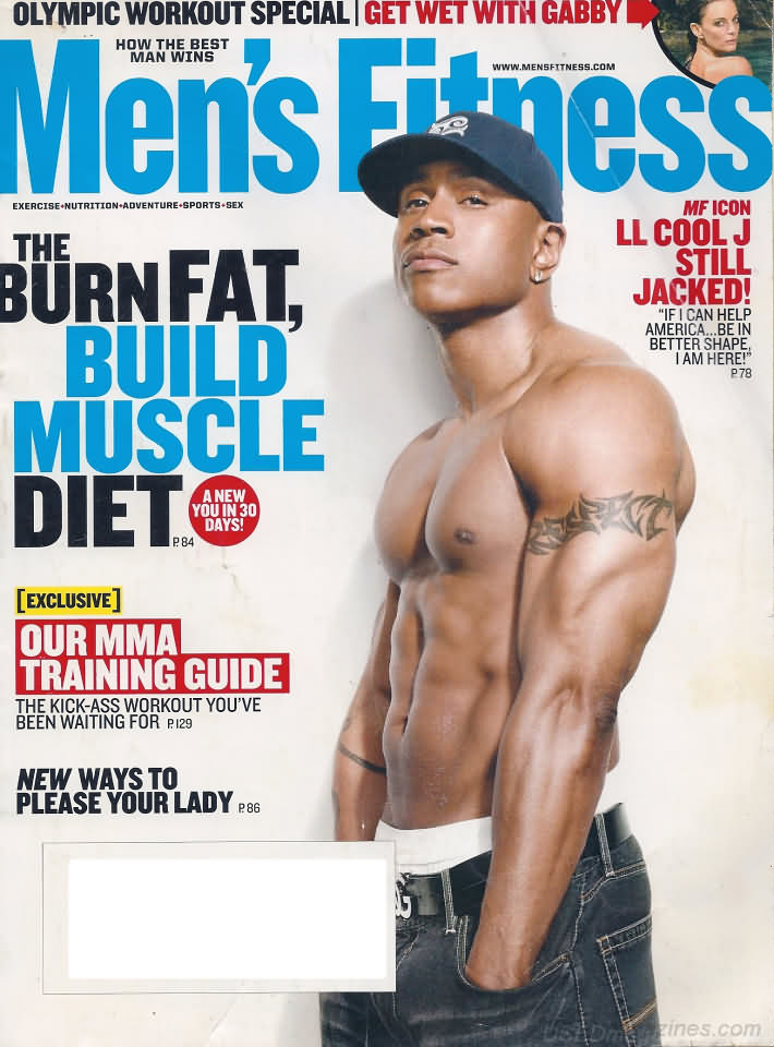 Men's Fitness August 2008 magazine back issue Men's Fitness magizine back copy Men's Fitness August 2008  Mens Magazine Back Issue Published by American Media. How the Best Man Wins. The Burn Fat, Build Muscle Diet.