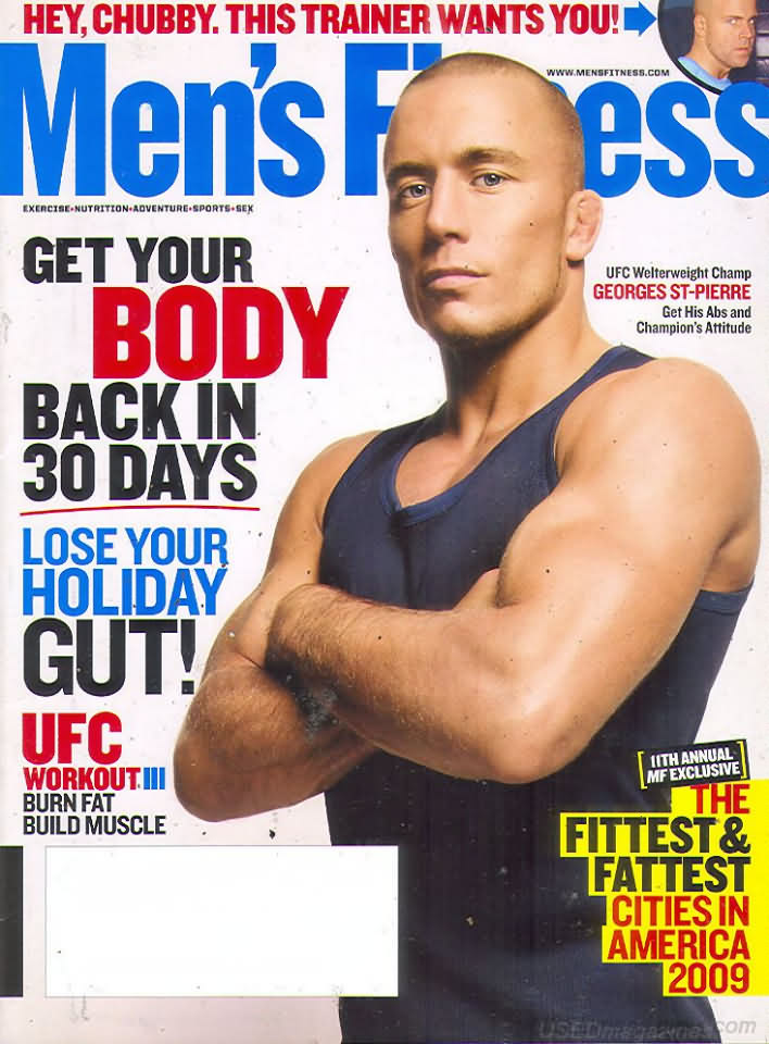 Men's Fitness February 2009 magazine back issue Men's Fitness magizine back copy Men's Fitness February 2009  Mens Magazine Back Issue Published by American Media. How the Best Man Wins. Get Your Body Back In 30 Days.