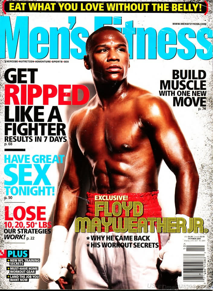 Men's Fitness October 2009 magazine back issue Men's Fitness magizine back copy Men's Fitness October 2009  Mens Magazine Back Issue Published by American Media. How the Best Man Wins. Get Ripped Like A Fighter Results In 7 Days.